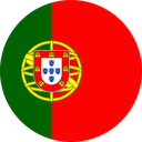 The Flag of Portugal Round