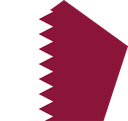 The Flag of Qatar Pentagon