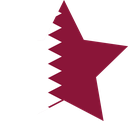 The Flag of Qatar Star