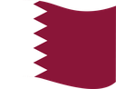 The Flag of Qatar Wavy I
