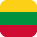 The Flag of Ærø Rounded Square