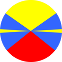 The Flag of Réunion Round
