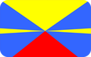 The Flag of Réunion Rounded Rectangle