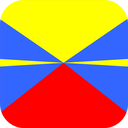 The Flag of Réunion Rounded Square