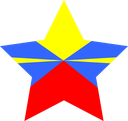 The Flag of Réunion Star