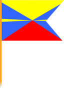 The Flag of Réunion V Cut