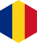 The Flag of Romania Hexagon II