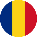 The Flag of Romania Round