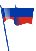 The Flag of Russia Pole Flag I