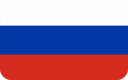The Flag of Russia Rounded Rectangle