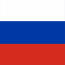 The Flag of Russia Square