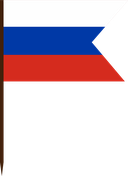 The Flag of Russia V Cut