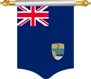 The Flag of Saint Helena Hanging Banner I