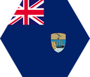 The Flag of Saint Helena Hexagon I