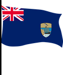 The Flag of Saint Helena Pole Flag III