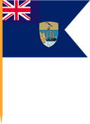 The Flag of Saint Helena V Cut