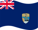 The Flag of Saint Helena Wavy I