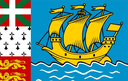 The Flag of Saint Pierre and Miquelon