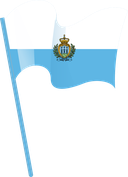 The Flag of San Marino Pole Flag I