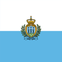 The Flag of San Marino Square