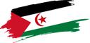 The Flag of Sahrawi Arab Brushed