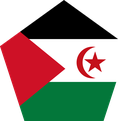 The Flag of Sahrawi Arab Pentagon