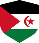 The Flag of Sahrawi Arab Shielded I