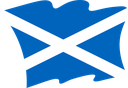 The Flag of Scotland Wavy II