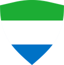 The Flag of Sierra Leone Shielded II