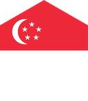 The Flag of Singapore Hexagon II