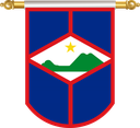 The Flag of Sint Eustatius Hanging Banner II