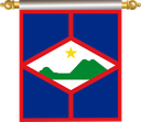 The Flag of Sint Eustatius Hanging Banner IV