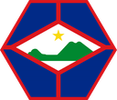 The Flag of Sint Eustatius Hexagon I