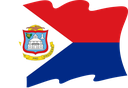 The Flag of Sint Maarten Wavy II