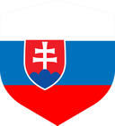 The Flag of Slovakia Shielded I