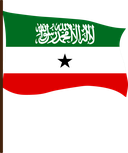 The Flag of Somaliland Pole Flag III
