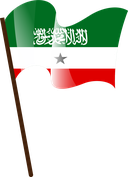 The Flag of Somaliland Pole Flag I
