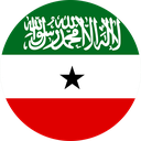 The Flag of Somaliland Round