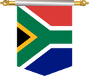 The Flag of South Africa Hanging Banner III