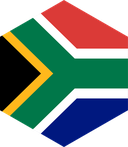 The Flag of South Africa Hexagon II