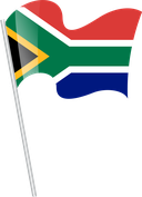 The Flag of South Africa Pole Flag I