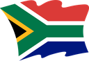 The Flag of South Africa Wavy II