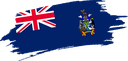 The Flag of South Georgia Brushed