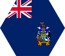 The Flag of South Georgia Hexagon I