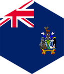 The Flag of South Georgia Hexagon II
