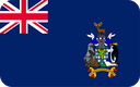 The Flag of South Georgia Rounded Rectangle