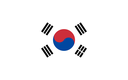 The Flag of South Korea Rounded Rectangle