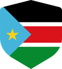 The Flag of South Sudan Shielded I