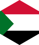The Flag of Sudan Hexagon II