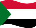 The Flag of Sudan Wavy I